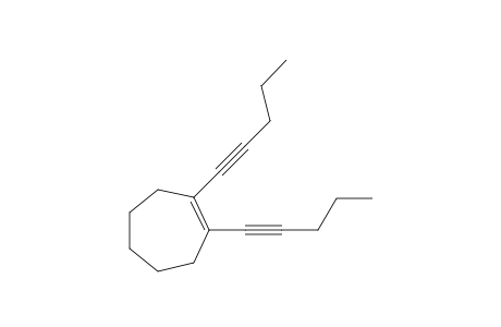 1,2-Di(pent-1-ynyl)cyclohept-1-ene