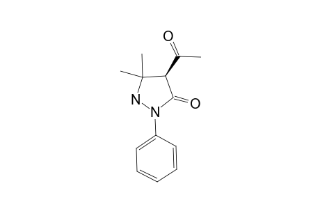 4-ACETYL-5,5-DIMETHYL-2-PHENYLPYRAZOLIDIN-3-ONE;FORM_C;FORM_D