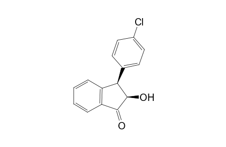 (2R,3R)-3-(4-Chloro-phenyl)-2-hydroxy-indan-1-one