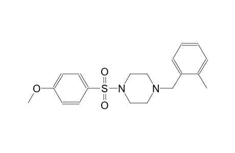 methyl 4-{[4-(2-methylbenzyl)-1-piperazinyl]sulfonyl}phenyl ether