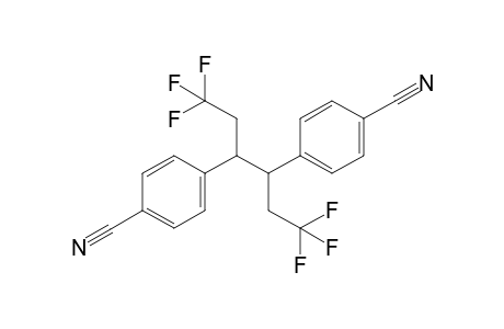 1,4-bis(trifluoromethyl)-2,3-bis(p-cyanophenyl)butane