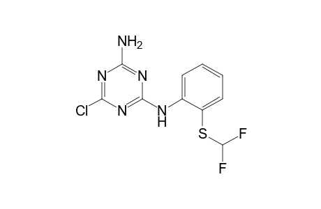1,3,5-Triazin-2-amine, 4-chloro-6-(2-difluoromethylthiophenylamino)-