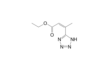 Ethyl (2E)-3-(1H-tetraazol-5-yl)-2-butenoate