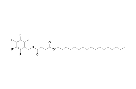 Succinic acid, heptadecyl pentafluorobenzyl ester