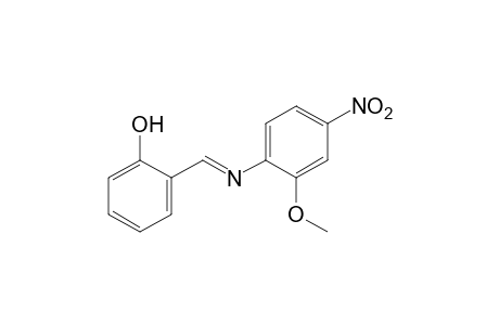 o-[N-(2-methoxy-4-nitrophenyl)formimidoyl]phenol