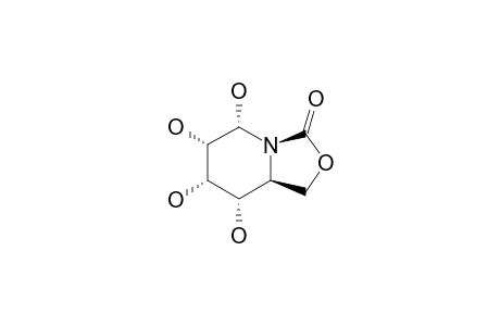 (5R,6R,7R,8R,8AR)-5,6,7,8-TETRAHYDROXY-3-OXO-2-OXAINDOLIZIDINE