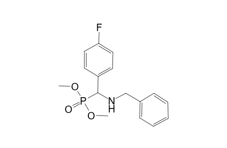 Dimethyl (benzylamino)(4-fluorophenyl)methylphosphonate