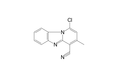 1-Chloro-3-methylpyrido[1,2-a]benzimidazole-4-carbonitrile