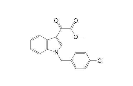 1H-Indole-3-acetic acid, 1-[(4-chlorophenyl)methyl]-.alpha.-oxo-, methyl ester