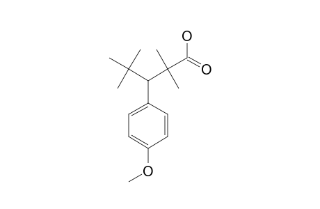 3-(4'-METHOXYPHENYL)-2,2,4,4-TETRAMETHYLPENTANOIC_ACID