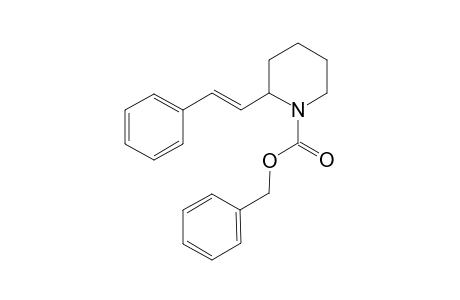 2-((E)-Styryl)-piperidine-1-carboxylic acid benzyl ester