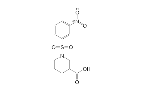 3-piperidinecarboxylic acid, 1-[(3-nitrophenyl)sulfonyl]-