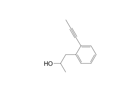 Benzeneethanol, .alpha.-methyl-2-(1-propynyl)-