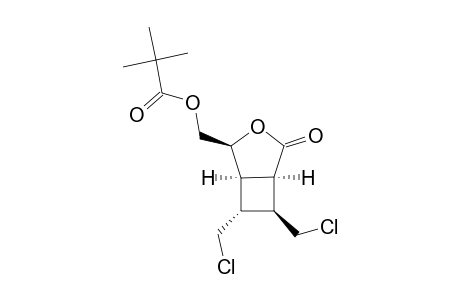 (1R,4S,5S,6S,7S)-6,7-BIS-(CHLOROMETHYL)-4-(PIVALOYLMETHYL)-3-OXABICYCLO-[3.2.0]-HEPTAN-2-ONE