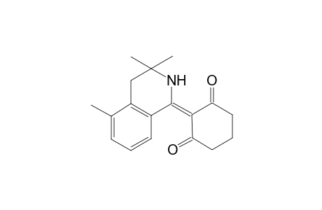 2-(3,3,5-Trimethyl-3,4-dihydro-1(2H)-isoquinolinylidene)-1,3-cyclohexanedione