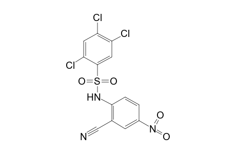 2'-CYANO-4'-NITRO-2,4,5-TRICHLOROBENZENESULFONANILIDE