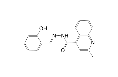 N'-[(E)-(2-hydroxyphenyl)methylidene]-2-methyl-4-quinolinecarbohydrazide