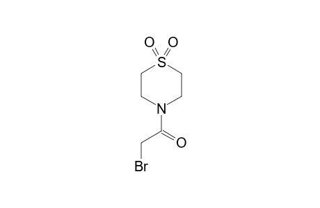2-bromo-1-(1,1-dioxidothiomorpholino)ethanone