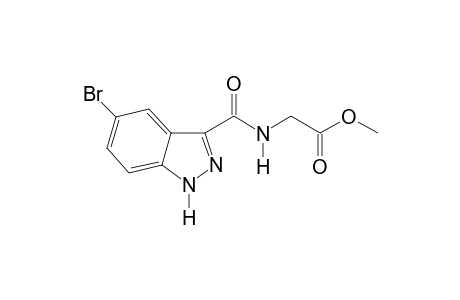 methyl (((5-bromo-1H-indazol-3-yl)carbonyl)amino)acetate