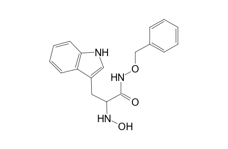 1H-Indole-3-propanamide, .alpha.-(hydroxyamino)-N-(phenylmethoxy)-