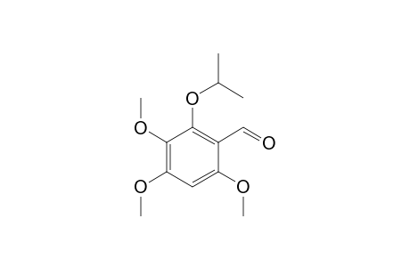 2-(Isopropyloxy)-3,4,6-trimethoxybenzaldehyde