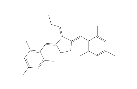 2-Propylidene-1,3-bis[(E)-(2,4,6-trimethylphenyl)methylene]cyclopentane