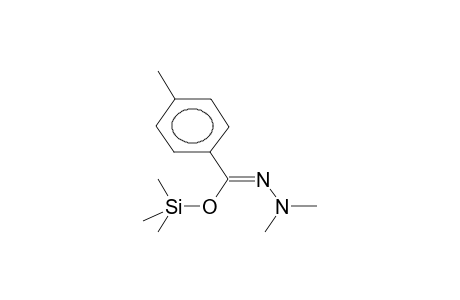 (Z)-PARA-METHYLBENZOIC ACID, TRIMETHYLSILYL ESTER, DIMETHYLHYDRAZONE