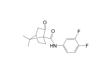 Bicyclo[2.2.1]heptane-1-carboxylic acid, 7,7-dimethyl-2-oxo-, (3,4-difluorophenyl)amide