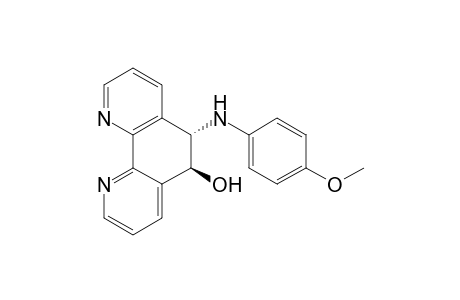 trans-5-(4-Methoxyanilino)-6-hydroxy-5,6-dihydro-1,10-phenanthroline