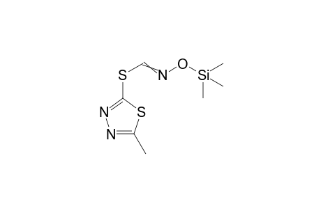 2-(5-methyl-1,3,4-thiodiazolin) N-trimethylsiloxymethanimidothiolane