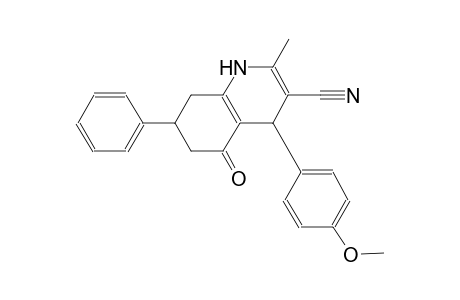 3-quinolinecarbonitrile, 1,4,5,6,7,8-hexahydro-4-(4-methoxyphenyl)-2-methyl-5-oxo-7-phenyl-