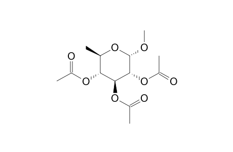 Methyl 2,3,4-tri-O-acetyl-6-deoxy-.alpha.-D-glucopyranoside