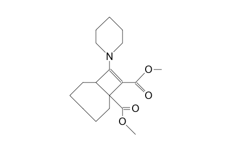 Dimethyl 8-(1-piperidinyl)-bicyclo(5.2.0)non-8-ene-1,9-dicarboxylate