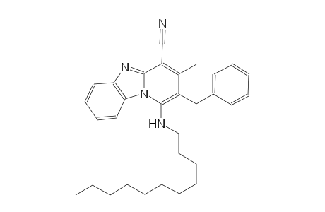 2-benzyl-3-methyl-1-(undecylamino)pyrido[1,2-a]benzimidazole-4-carbonitrile