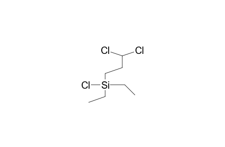 DIETHYL(3,3-DICHLOROPROPYL)CHLOROSILANE