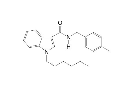 1-Hexyl-N-(4-methylbenzyl)-1H-indole-3-carboxamide