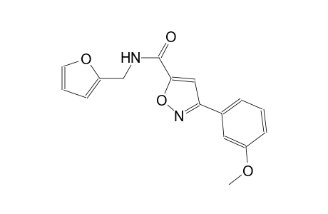 5-isoxazolecarboxamide, N-(2-furanylmethyl)-3-(3-methoxyphenyl)-
