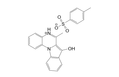 7-Hydroxy-6-methylindolo[1,2-a]quinoxalin-5-iump-toluenusulphonate