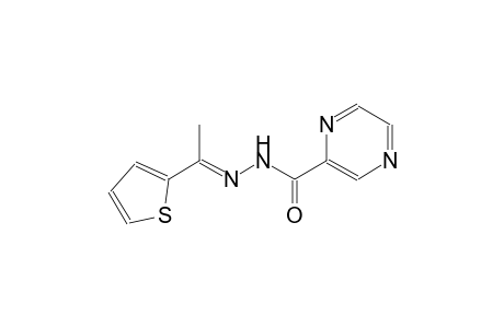 2-pyrazinecarboxylic acid, 2-[(E)-1-(2-thienyl)ethylidene]hydrazide