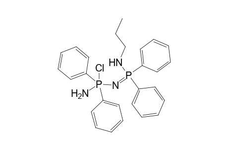 N'-[Amino(chloro)diphenylphosphoranyl]-p,p-diphenyl-n-propylphosphinimidic amide