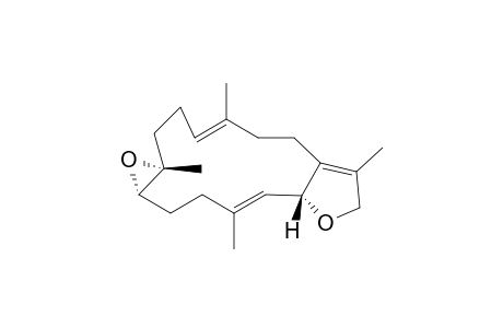 (2S,11R,12R)-Iso-sarcophytoxide