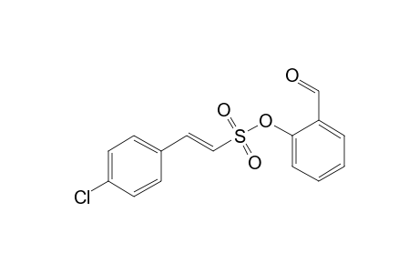 (E)-2-Formylphenyl 2-(4-chlorophenyl)ethenesulfonate