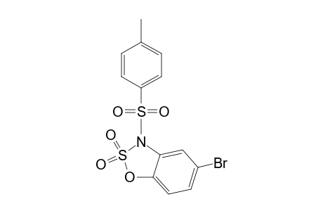 3-(p-Tolylsulfonyl)-5-bromo-1,2,3-benzoxathiazole 2,2-Dioxide