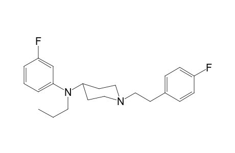 N-3-Fluorophenyl-1-[2-(4-fluorophenyl)ethyl]-N-propylpiperidin-4-amine