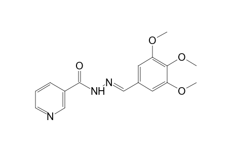 nicotinic acid, (3,4,5-trimethoxybenzylidene)hydrazide