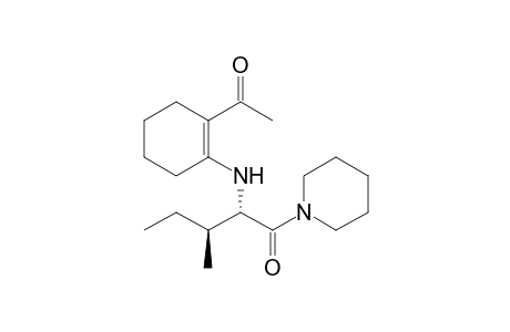 N-(2-Acetyl-1-cyclohexenyl)-L-isoleucine piperidide