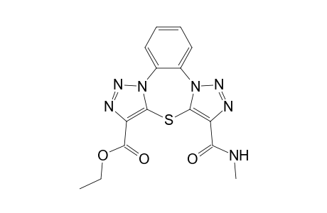 Ethyl 8-(N-methylcarbamoyl)di[1,2,3]triazolo[1,5-a:5',1'-d][3,1,5]benzothiadiazepine-10-carboxylate