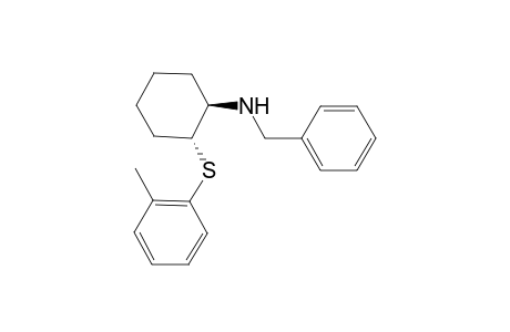 (1R,2R)-2-(2-methylphenyl)sulfanyl-N-(phenylmethyl)cyclohexan-1-amine