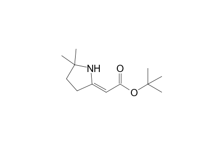 (2Z)-2-(5,5-dimethyl-2-pyrrolidinylidene)acetic acid tert-butyl ester