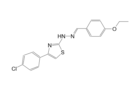 4-ethoxybenzaldehyde [4-(4-chlorophenyl)-1,3-thiazol-2-yl]hydrazone